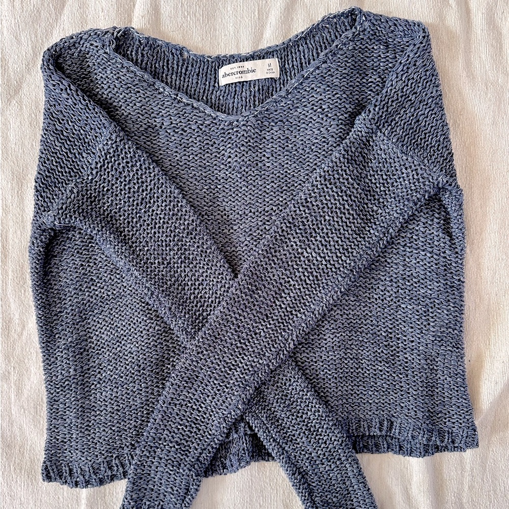 Abercrombie Cropped Slouchy Sweater